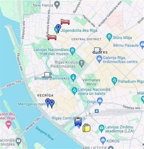 google maps riga